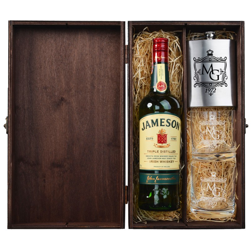 Men's Box Flask