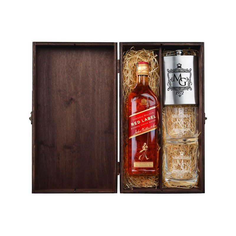 Men's box flask